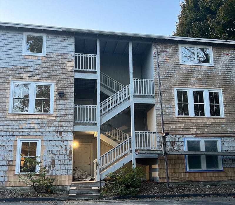 1 Back side of 148 Main Street Freeport maine